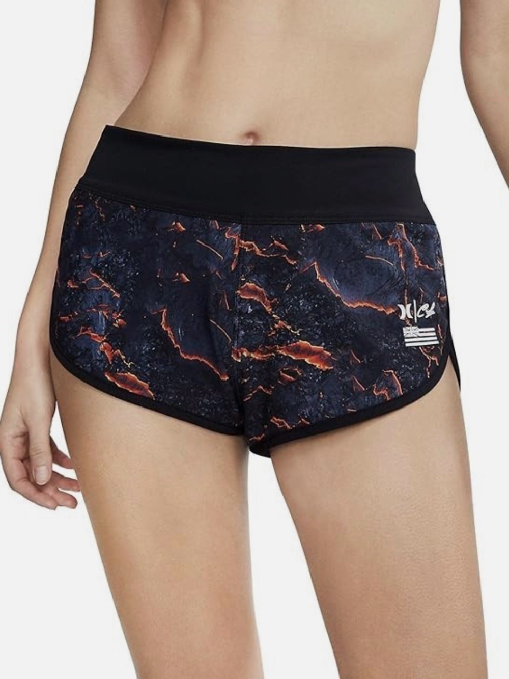 Hurley x Clark Little Phantom Lava Women’s Boardshorts Small NWT